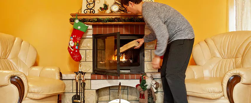 Gas to Wood-Burning Fireplace Conversion Services in South Elgin, Illinois