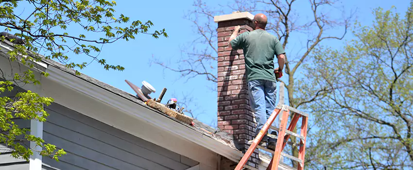 Vinyl and PVC Chimney Flashing Installation in South Elgin, IL