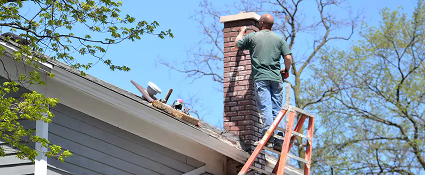 himney Crown Repair in South Elgin, Illinois