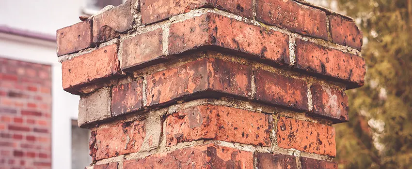 Cracked Chimney Bricks Repair Cost in South Elgin, Illinois